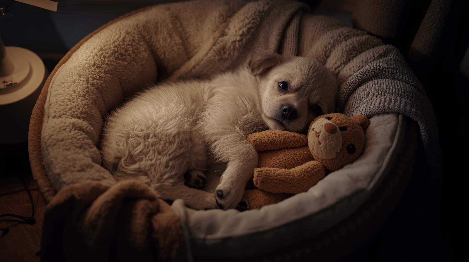 Yavru Köpek Gece Ağladığında Ne Yapmalı?