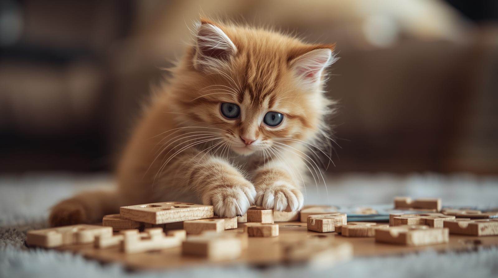 Kedilerde Zeka Oyunları: Mental Stimülasyon ve Oyuncak Önerileri